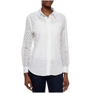 Equipment Brett Button Down White Shirt S ($258)